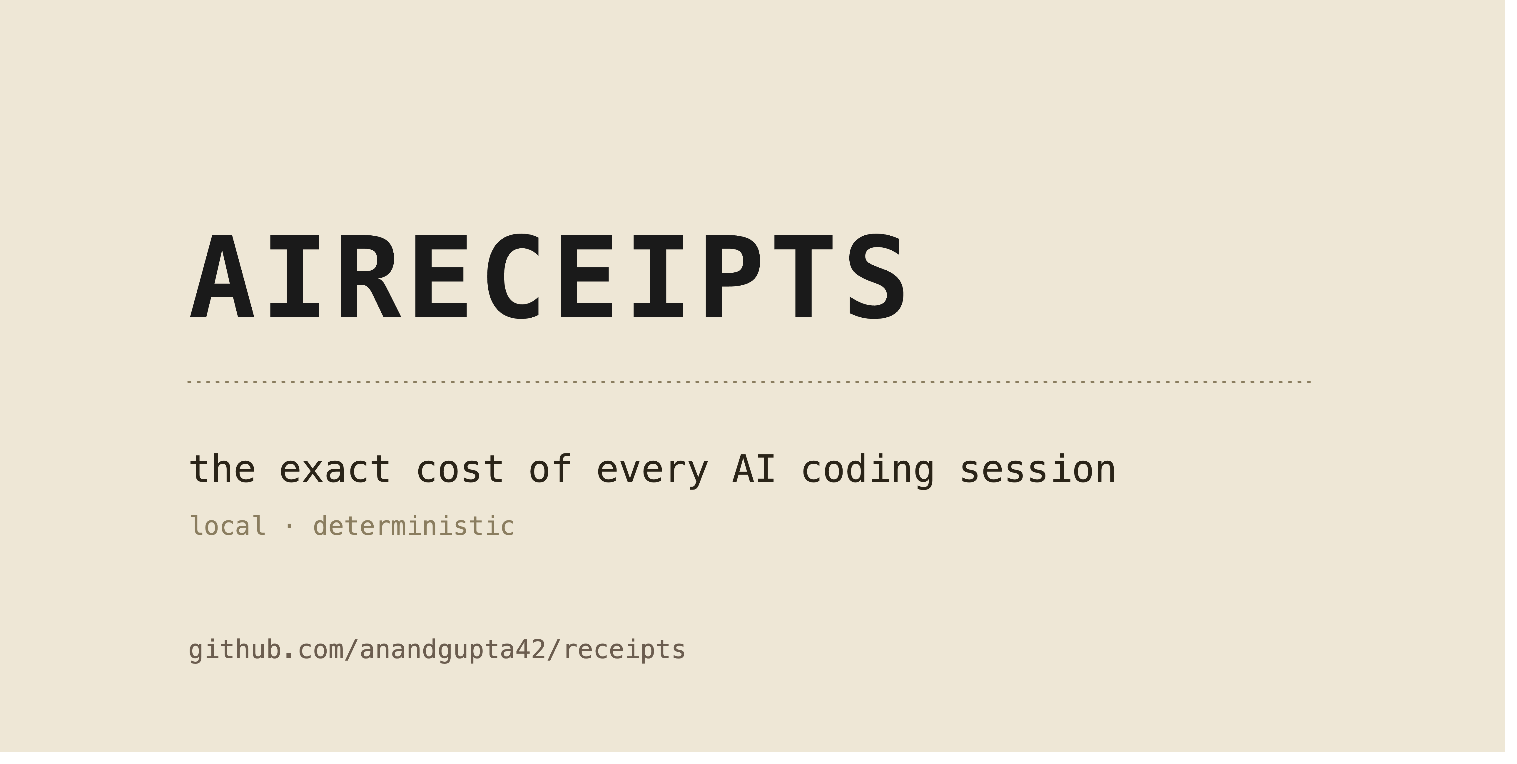 How to Read the True Cost of Your AI Coding Agent